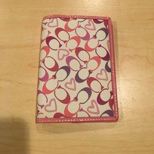 Coach Passport Holder