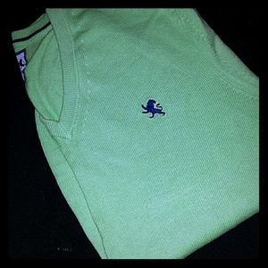 LIME GREEN Mens Sweater