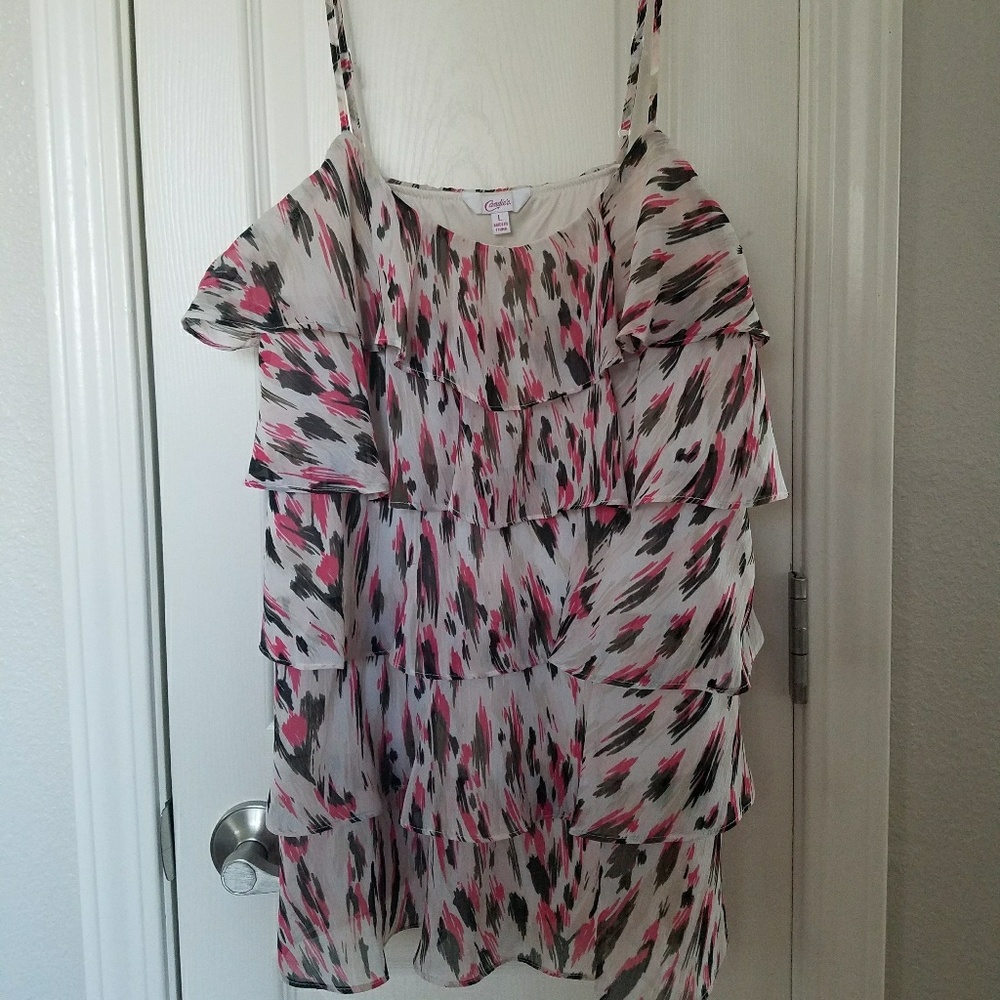 Candis Ruffle Top