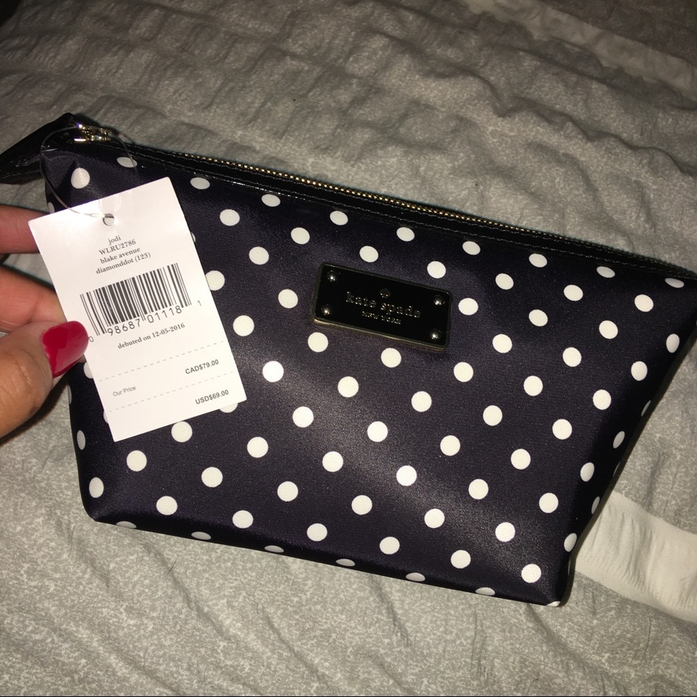 🇺🇸💄NWT Kate Spade Makeup Bag👛
