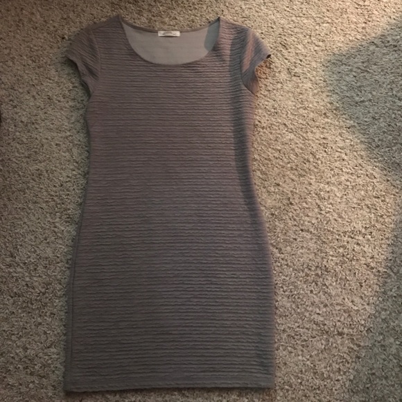 Gray brown bodycon dress - Picture 1 of 3