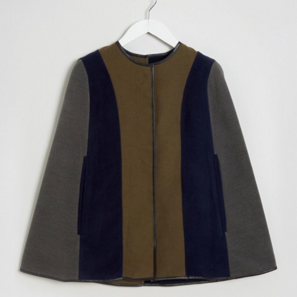 ISO ASOS COLOR BLOCK CAPE