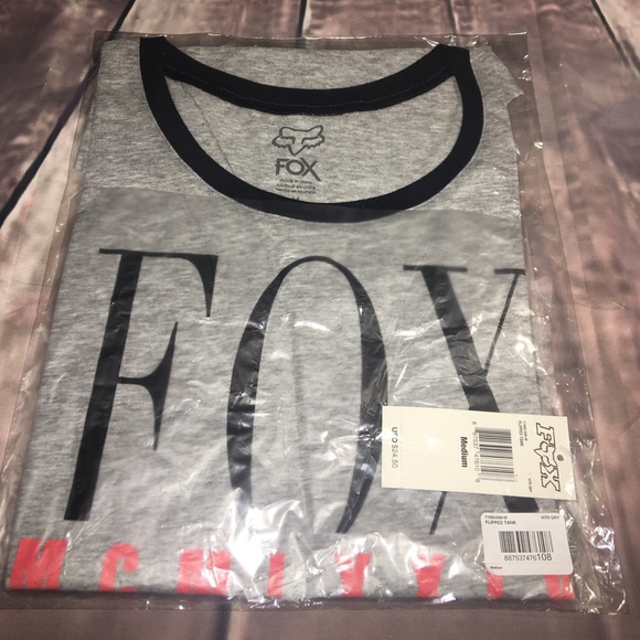 🆕Fox Racing Women's Top Flipped Tank Heather - Picture 4 of 5
