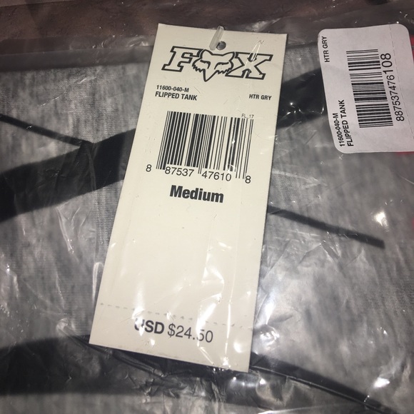 🆕Fox Racing Women's Top Flipped Tank Heather - Picture 5 of 5