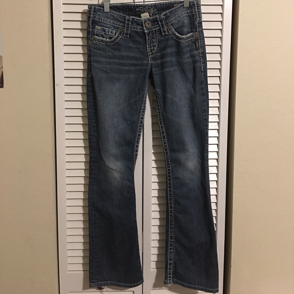 Silver Pioneer bootcut jeans