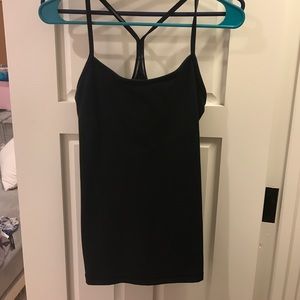 Worn once lululemon power y tank