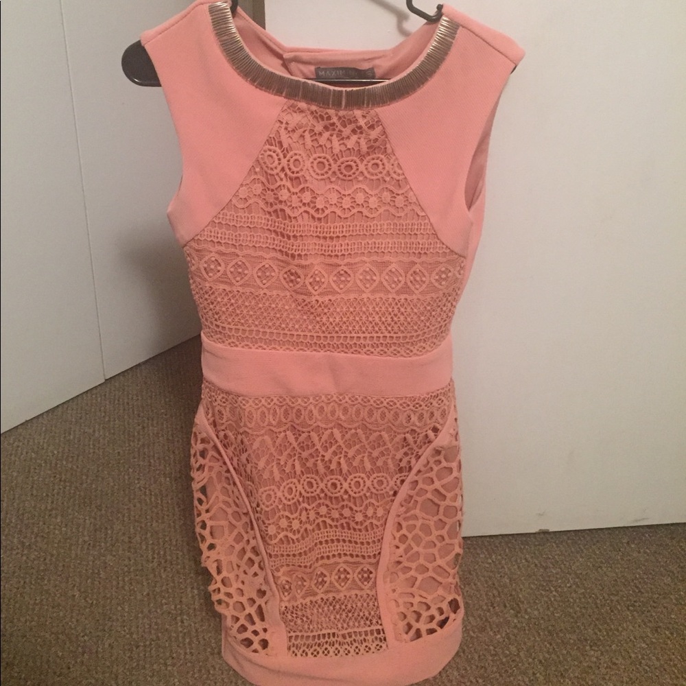 Peach dress size S