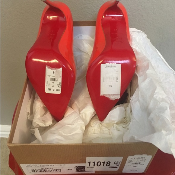 NWB Christian Louboutin Pigalle Follies Size: 36 - Picture 8 of 8