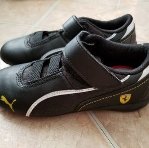 Puma Ferrari boys shoes