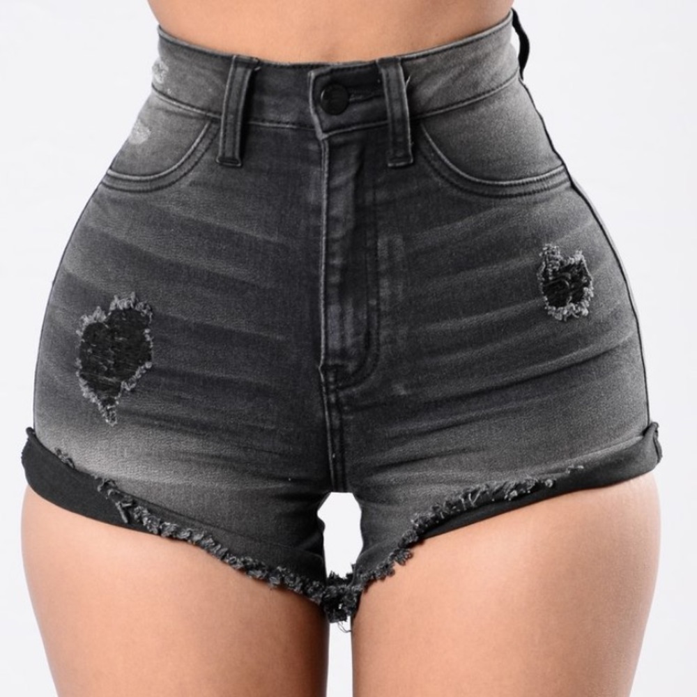 Fashion nova Jump For Joy Shorts - Stone medium