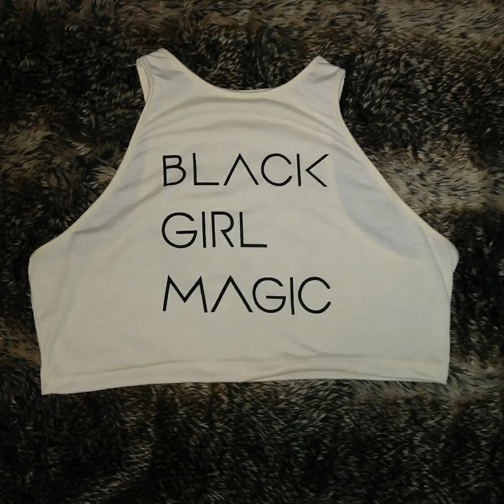 Black Girl Magic Crop Top