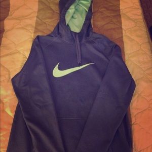 Nike Dri Fit Hoodie Women's Purple/Mint