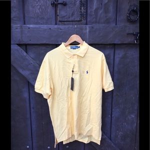 Polo by RALPH LAUREN MENS XL YELLOW NWT