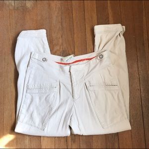 ANTHRO Elevenses Linen Blend Joggers