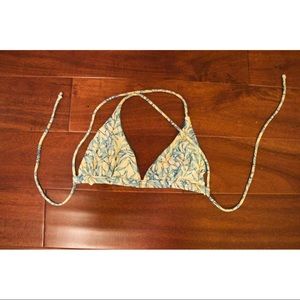San Lorenzo tie back bikini top