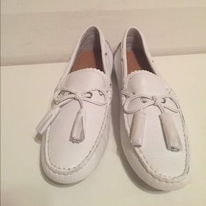 Coach Nadia Leather Loafers.
