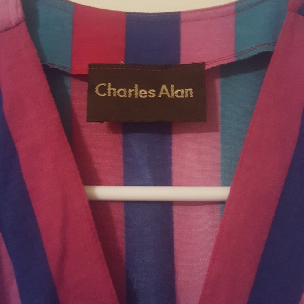 Vintage Super Soft Striped Dress - Picture 3 of 3