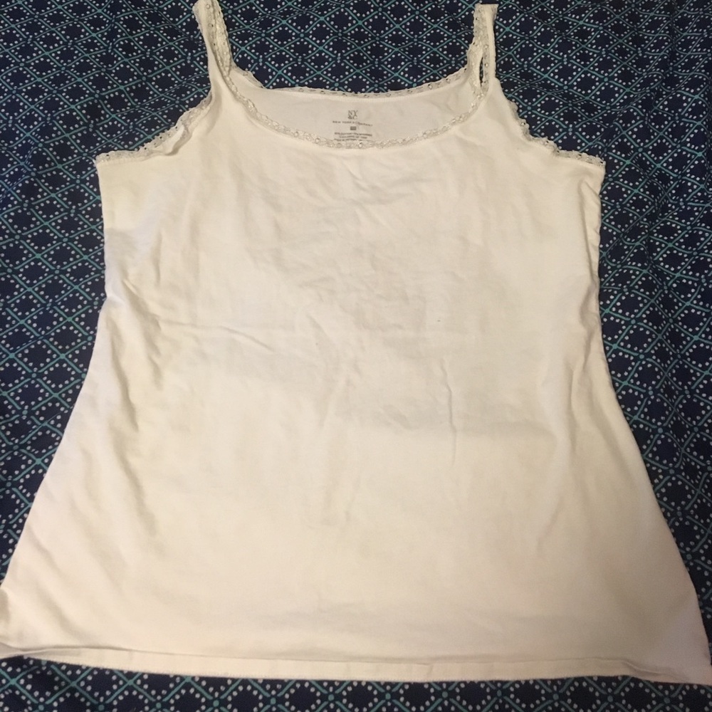 Cute, white tank top