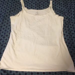 Cute, white tank top