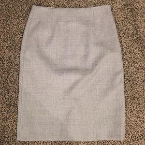 J. Crew No. 2 Percent Pencil Skirt Sz 0 excellent