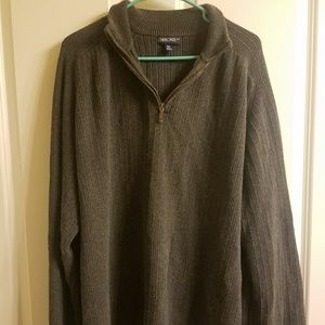 Men's Cherokee sweater Gray Size XXL