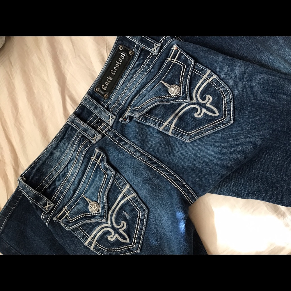 Rock Revivals Flare Jeans 27