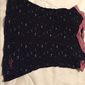 Fox XS tank top with lace