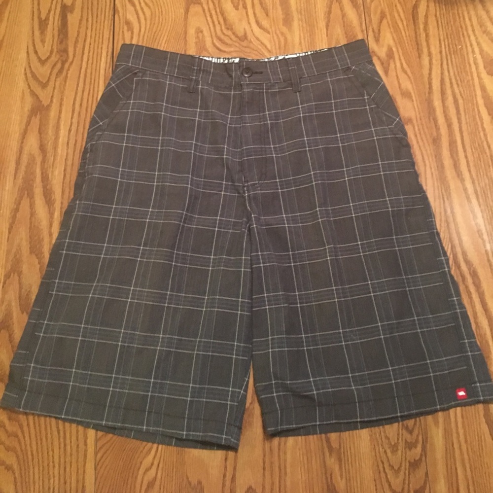 Men's Tony Hawk Plaid Shorts