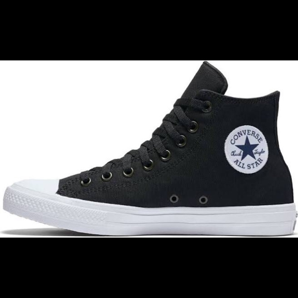 Mens high top black converse
