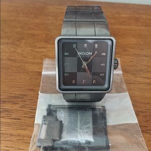 Nixon stainless steel watch