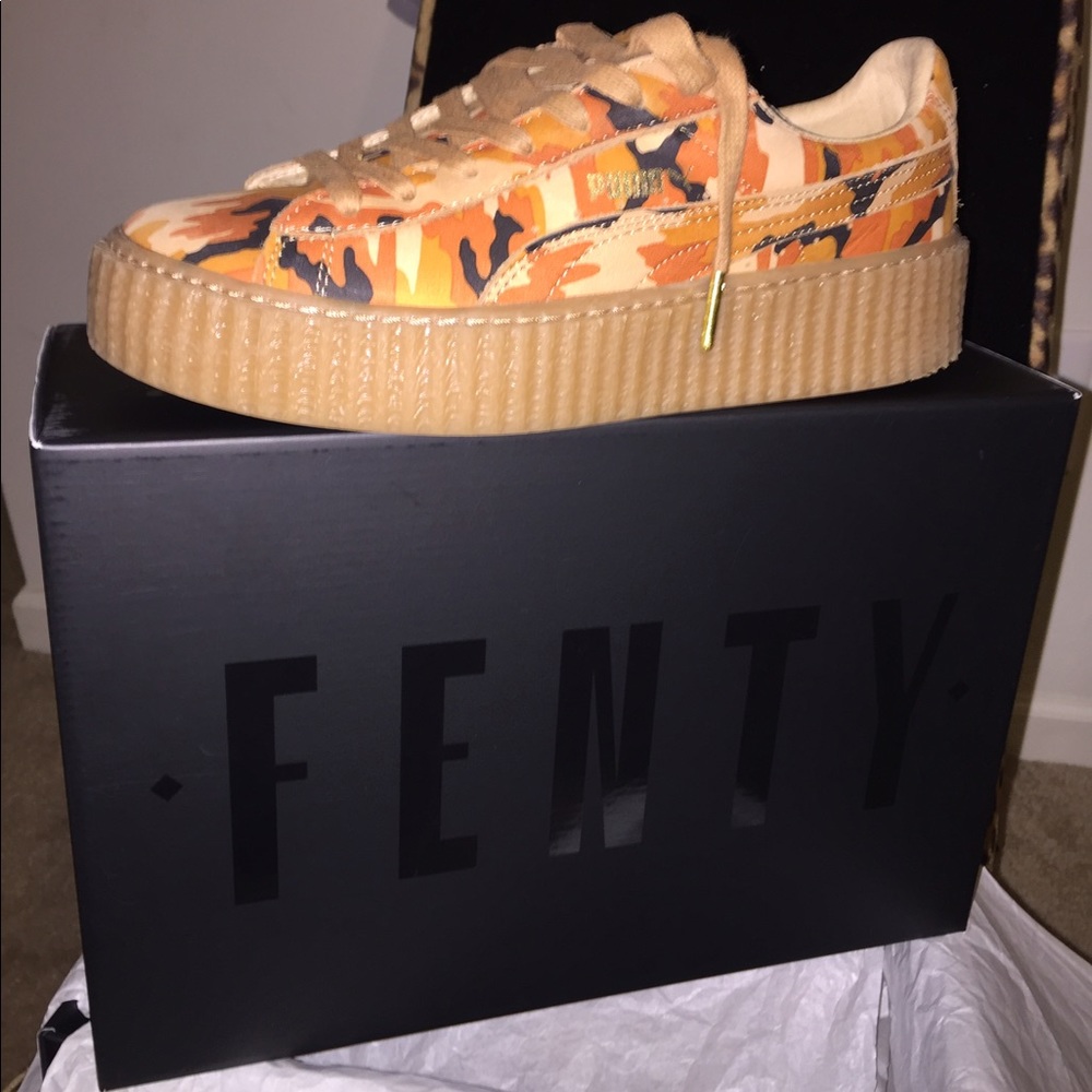 Rihanna Camo FENTY pumas