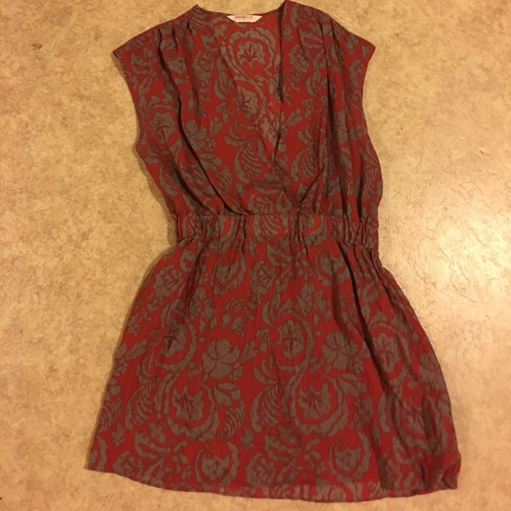 Cinch waisted top