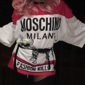 Moschino Fashion Kills T-Shirt Dress