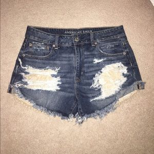 American Eagle Hi-Rise Festival Shortie