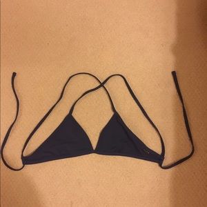 Jolyn navy blue triangle top