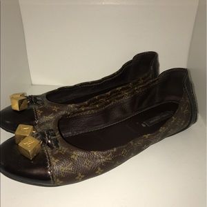 Original Louis Vuitton flats. Price is firm
