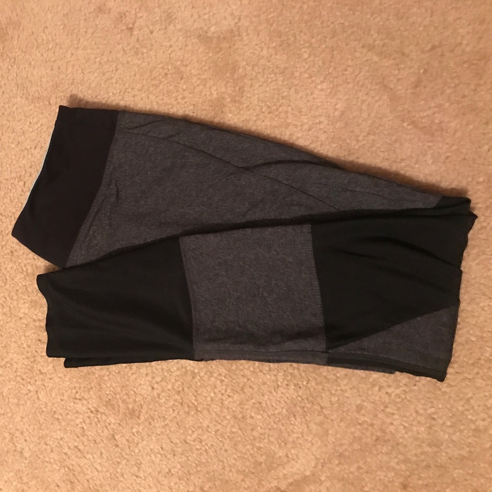 Grey and Black Leggings