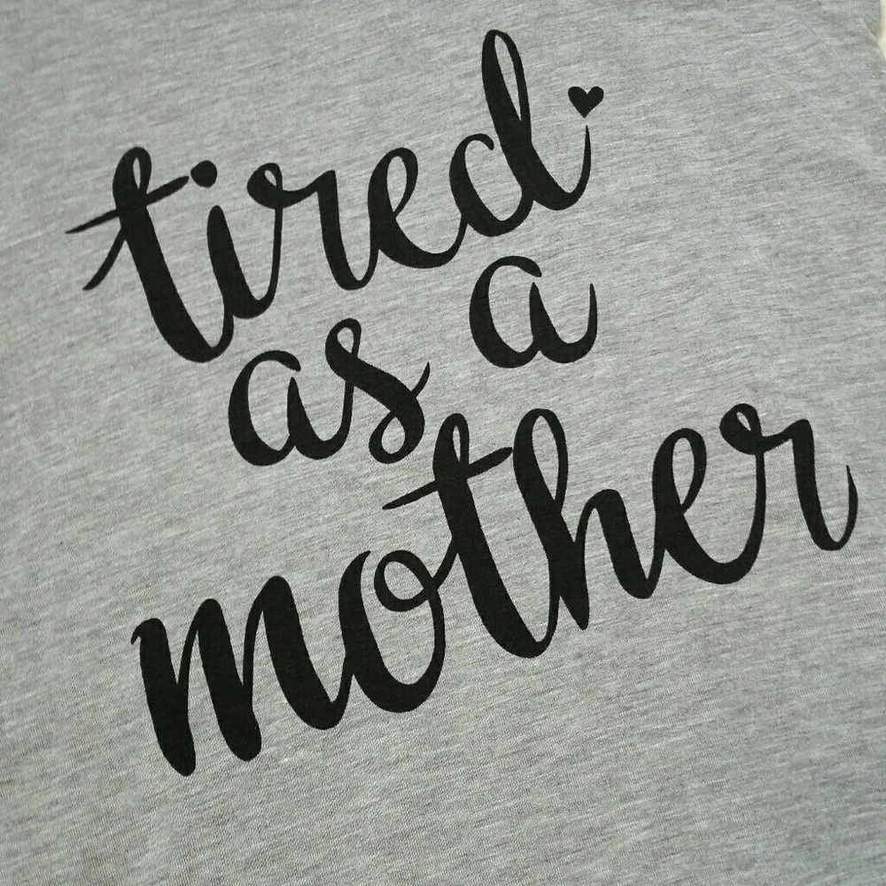 LAST 1! Tired As A Mother Mom Tank Size Small - Picture 4 of 5