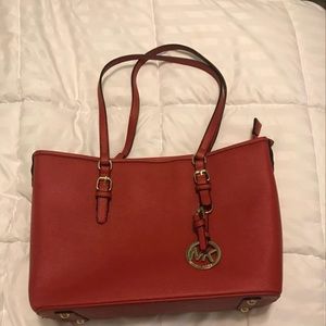 Jet Set Travel Red MICHAEL KORS