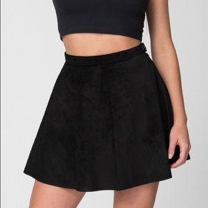 GUC American Apparel Suede Circle Skirt