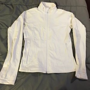 White Lululemon Jacket Size 6