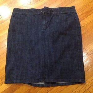 Old Navy Denim Pencil Skirt Size 10