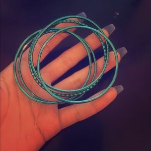 Turquoise bangles