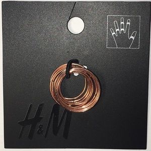 H&M Dainty Copper Colored Rings