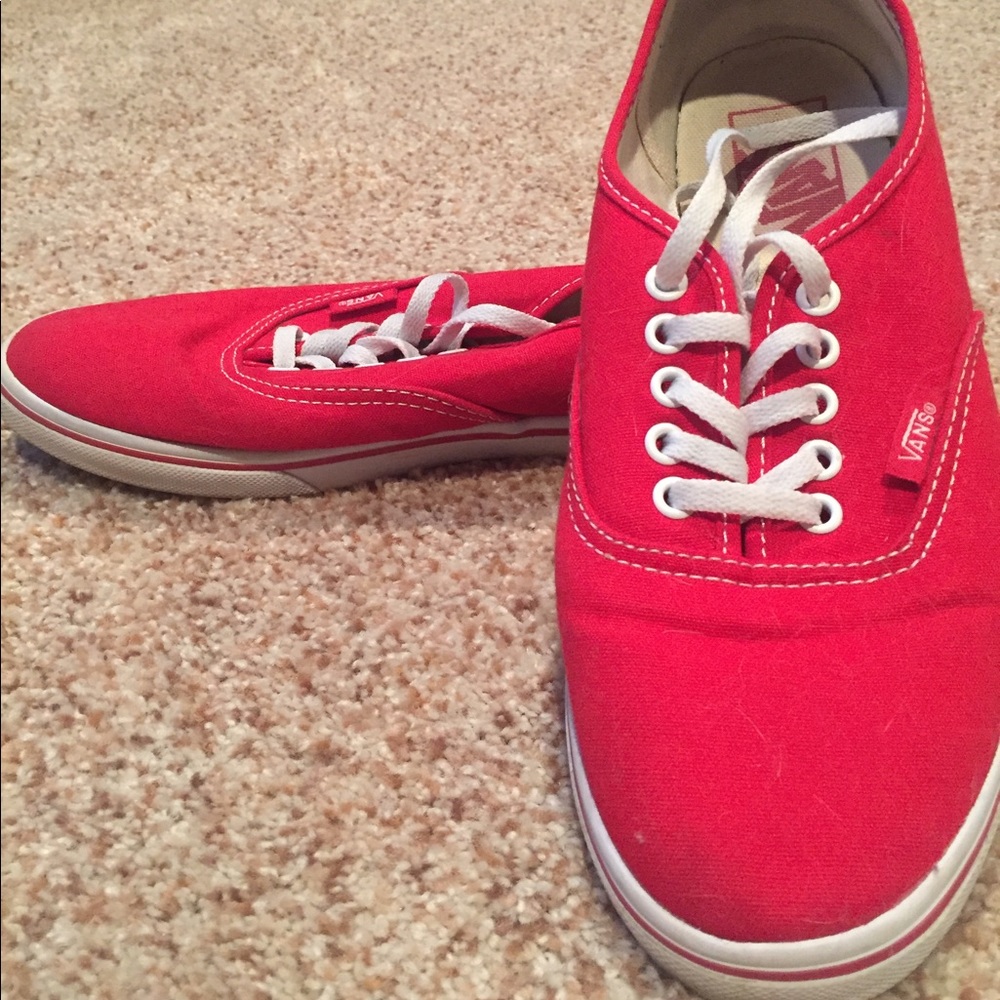 Red vans