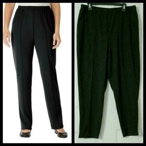 Woman Within Plus Size Black Dress Pant