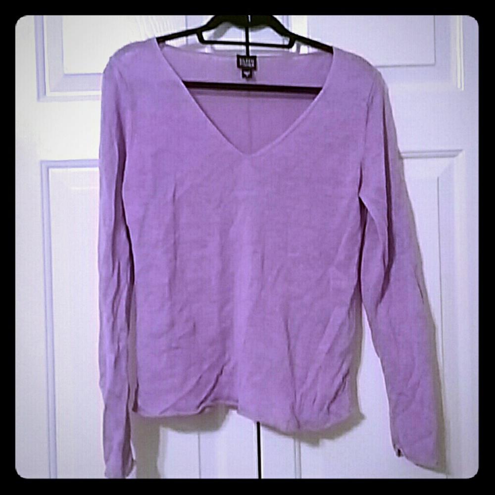 EILEEN FISHER 100% Linen Knit Lightweight Sweater