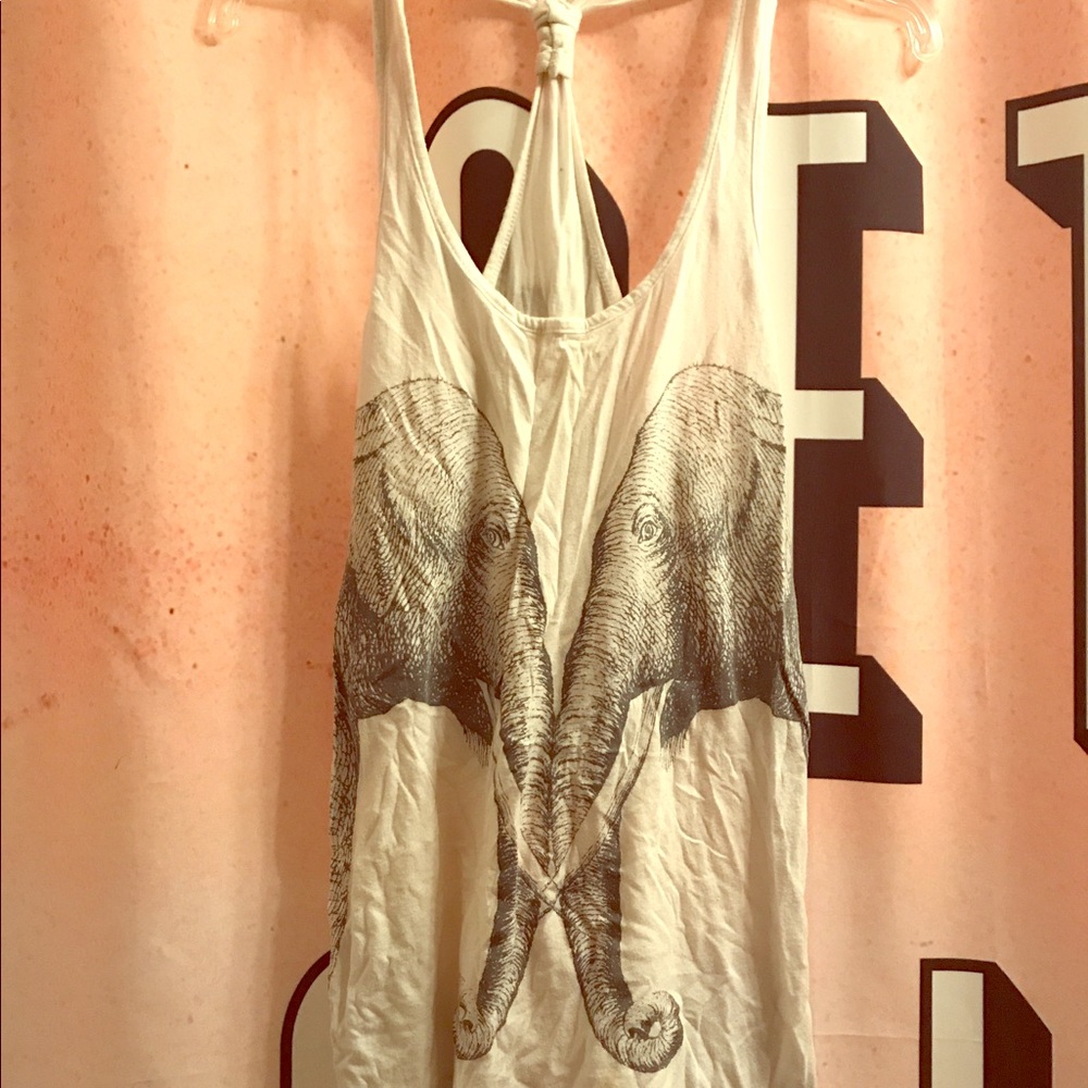 Elephants tank top
