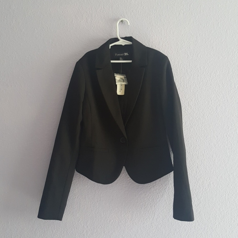 NEW Forever 21 Black Blazer