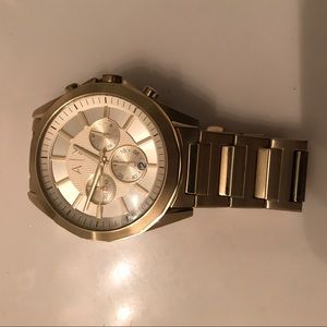 Gold Armani Exchange Watch